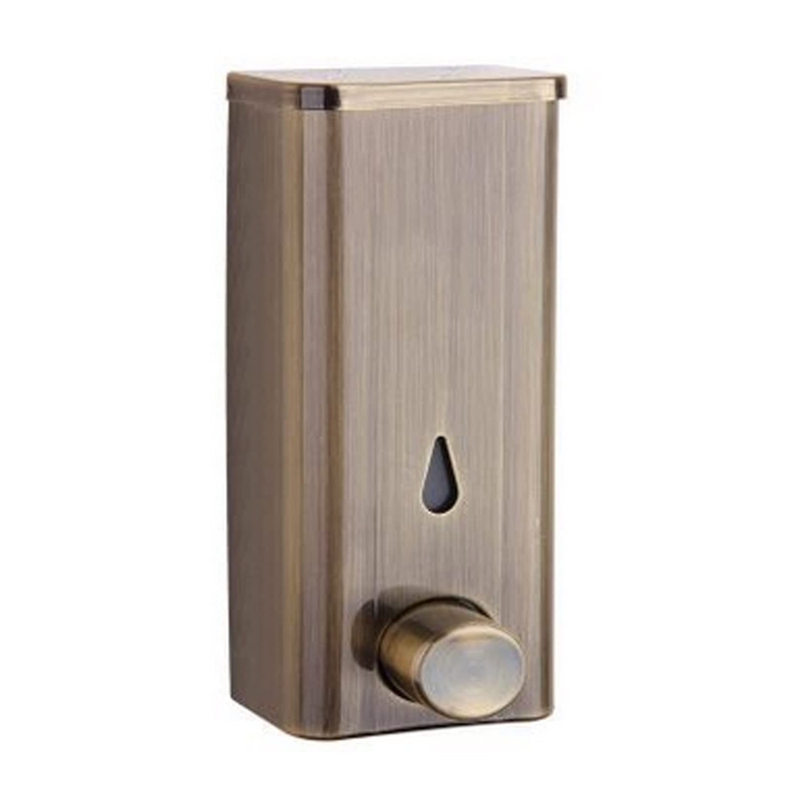 Dispenser Di Sapone Da Cucina Cucina Ristorante Soap Dispenser Imbottigliamento Acciaio inossidabile Il distributore di sapone in acciaio inox è adatto for bagno e cucina Doccia a muro Distributore di
