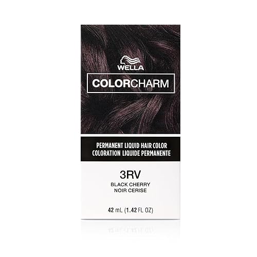 WELLA Color Charm Color Charm - Tinte líquido permanente para el cabello para cobertura de canas, rojo