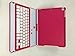 Snugg iPad Air Keyboard Case (2013-1st Generation) / iPad 9.7 Case with Keyboard, Wireless Bluetooth iPad Pro 9.7 inch Case with Keyboard Rotatable iPad Air Case with Keyboard - Pink