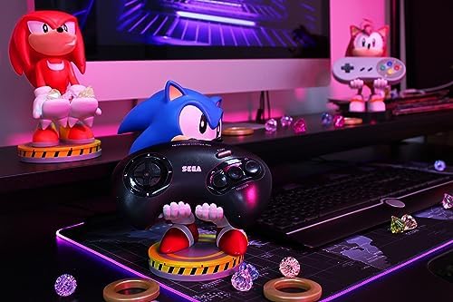 Cable Guys – Sliding Sonic The Hedgehog oyun aksesuarları tutucu ve telefon tutucu, çoğu kumanda için (Xbox, Play Station, Nintendo Switch) ve telefon - Görsel 5