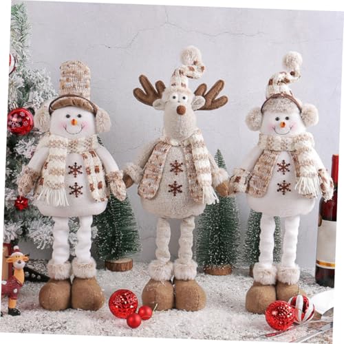Poupée de Noël extensible Gatuida peluche de table fête - 5