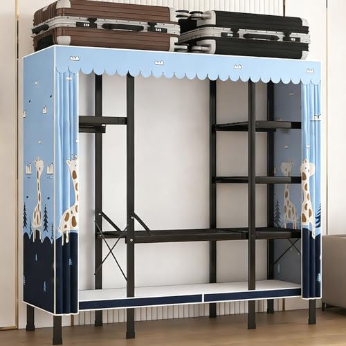 ZYYLIVR Grande Armarios Portatil,Perchero