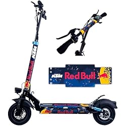 Red Bull Patines Vinilo Redbul Patinete eléctrico para Smartgyro (Azul). Compatible con Todos los Rockway, Speedway y Crossover X2. Base Antideslizante.