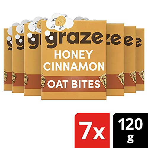 Graze Honey Cinnamon Protein Oat Bites Havermoutrepen - 7 x 4 Repen (120 g) - Image 3