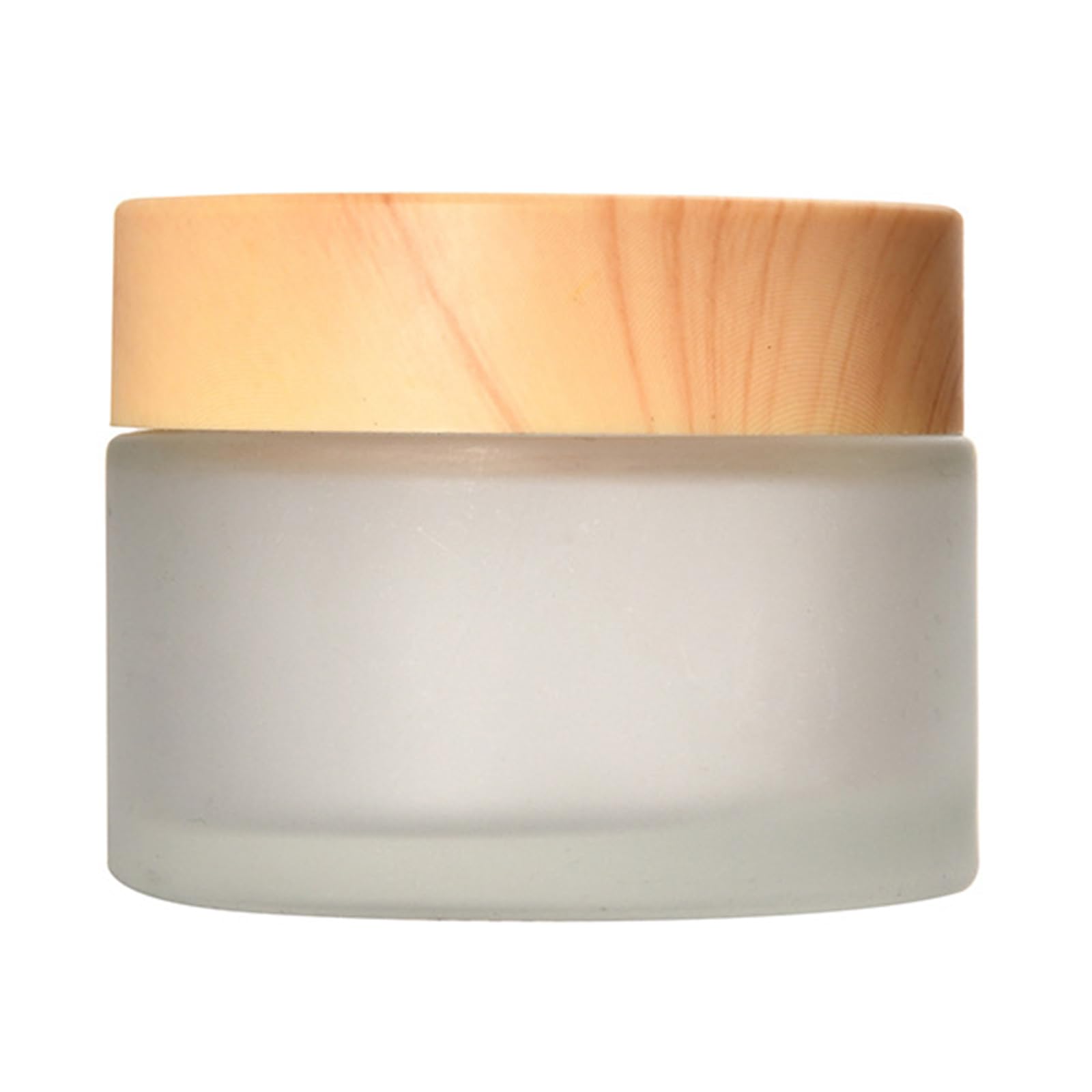 Frosted Glass Cream Jar Empty Sample Makeup Cosmetic Container Pot For Face Cream Lotion Eye 5/10/15/20/30/50g