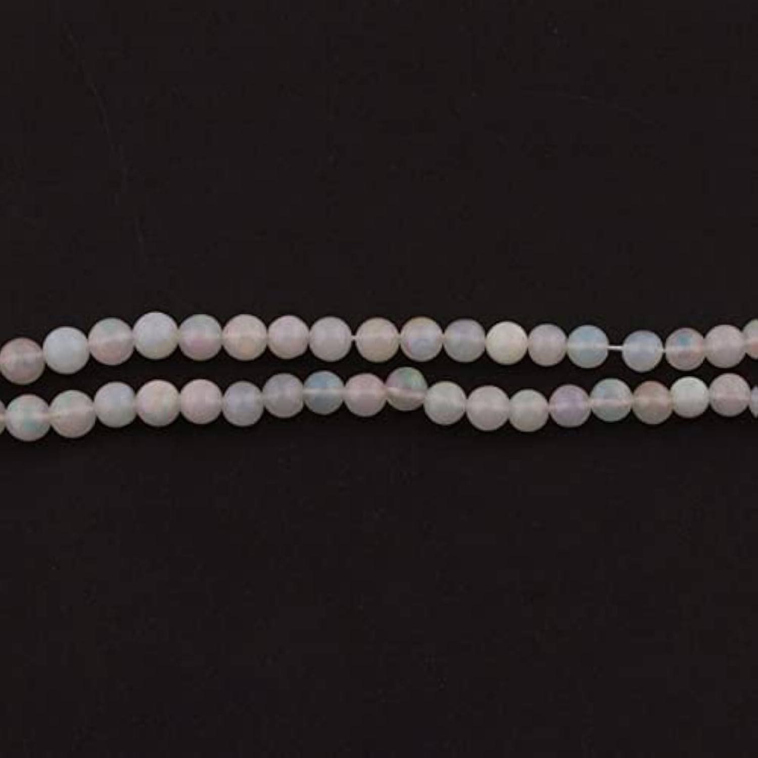 Opal de Welo d'Éthiopie LKBEADS : fil de perles de 15 pouces pour création de bijoux artisanaux
