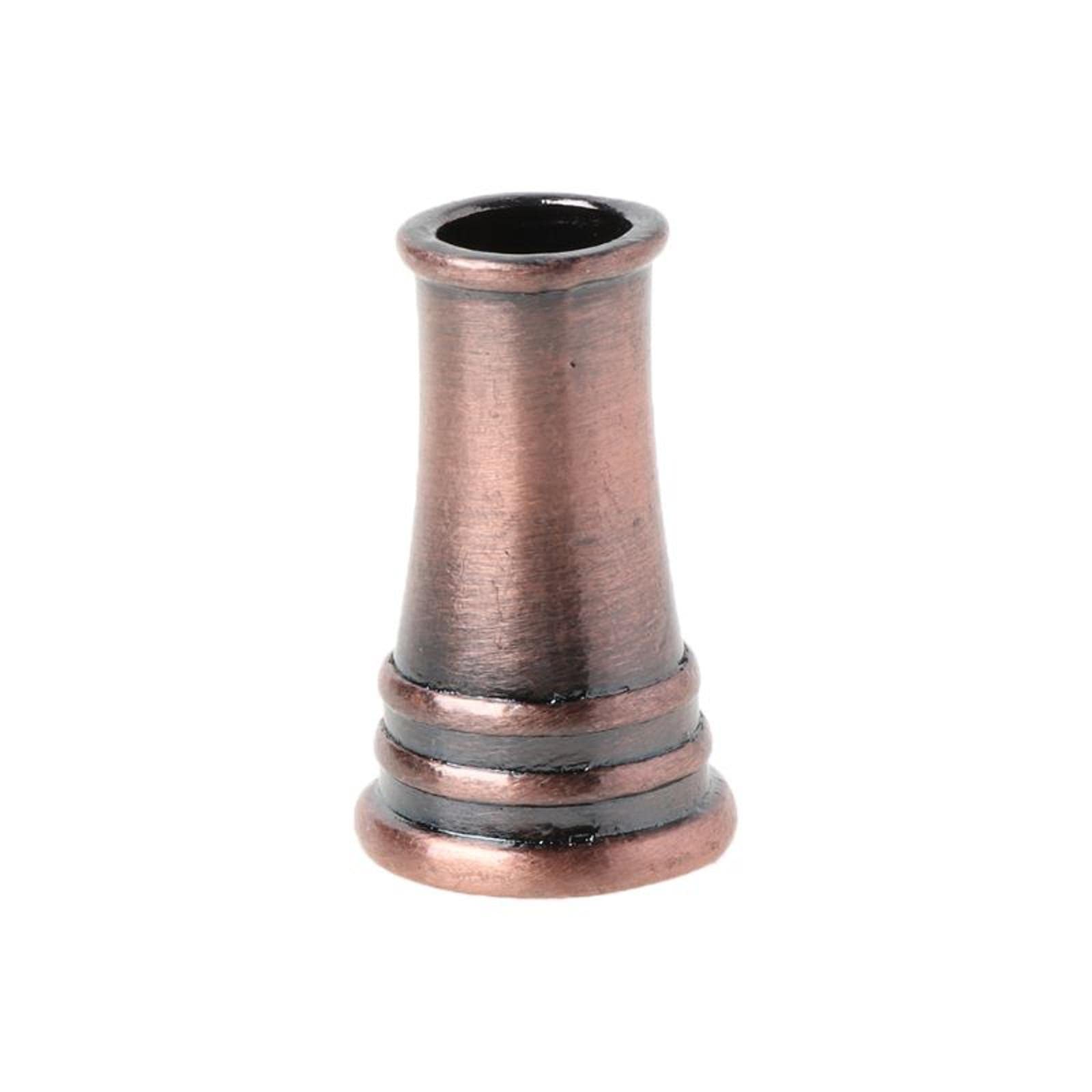Rbrmhm Golden Vintage Metal Round Insertion Pen Holder For Dip Pens School Supplies Stationery