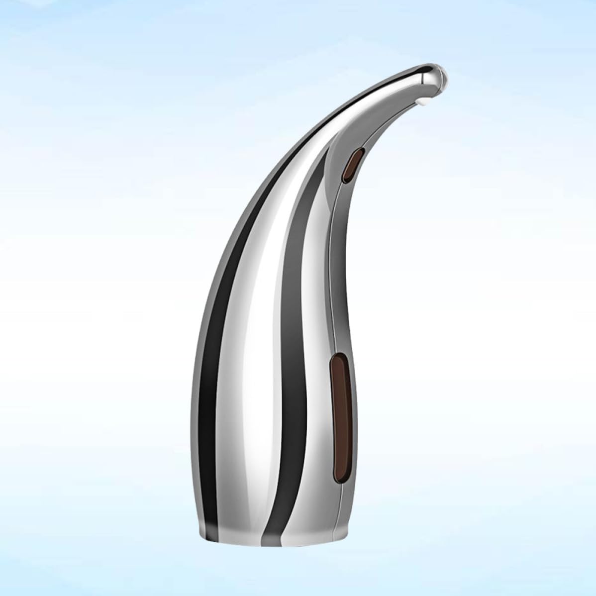 STOBAZA Dispensador de Jabón Automático sin Contacto Abs para Cocina y Baño, Capacidad 300ml, Salida Ajustable y Manos Libres, sin Batería