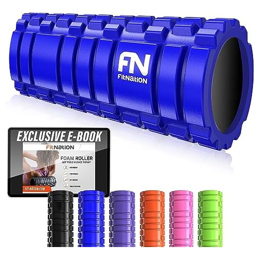 Foam Roller - Rullo Massaggiatore Indeformabile per Trigger Point Therapy