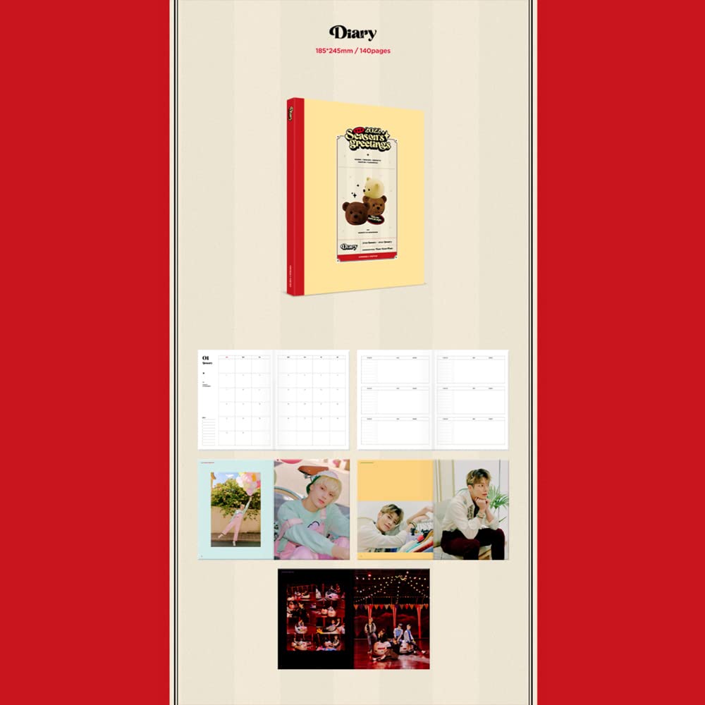 WEVERSE] TXT 2022 SEASON'S GREETINGS : Amazon.com.mx: Oficina y