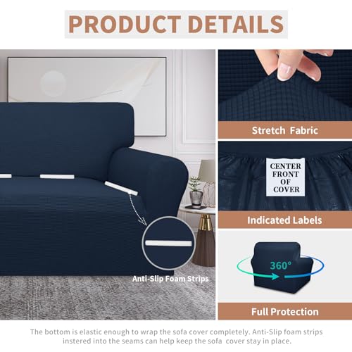 Image of Easy-Going 100% Waterproof Oversized Chair Couch Cover, Stretch Sofa Cover