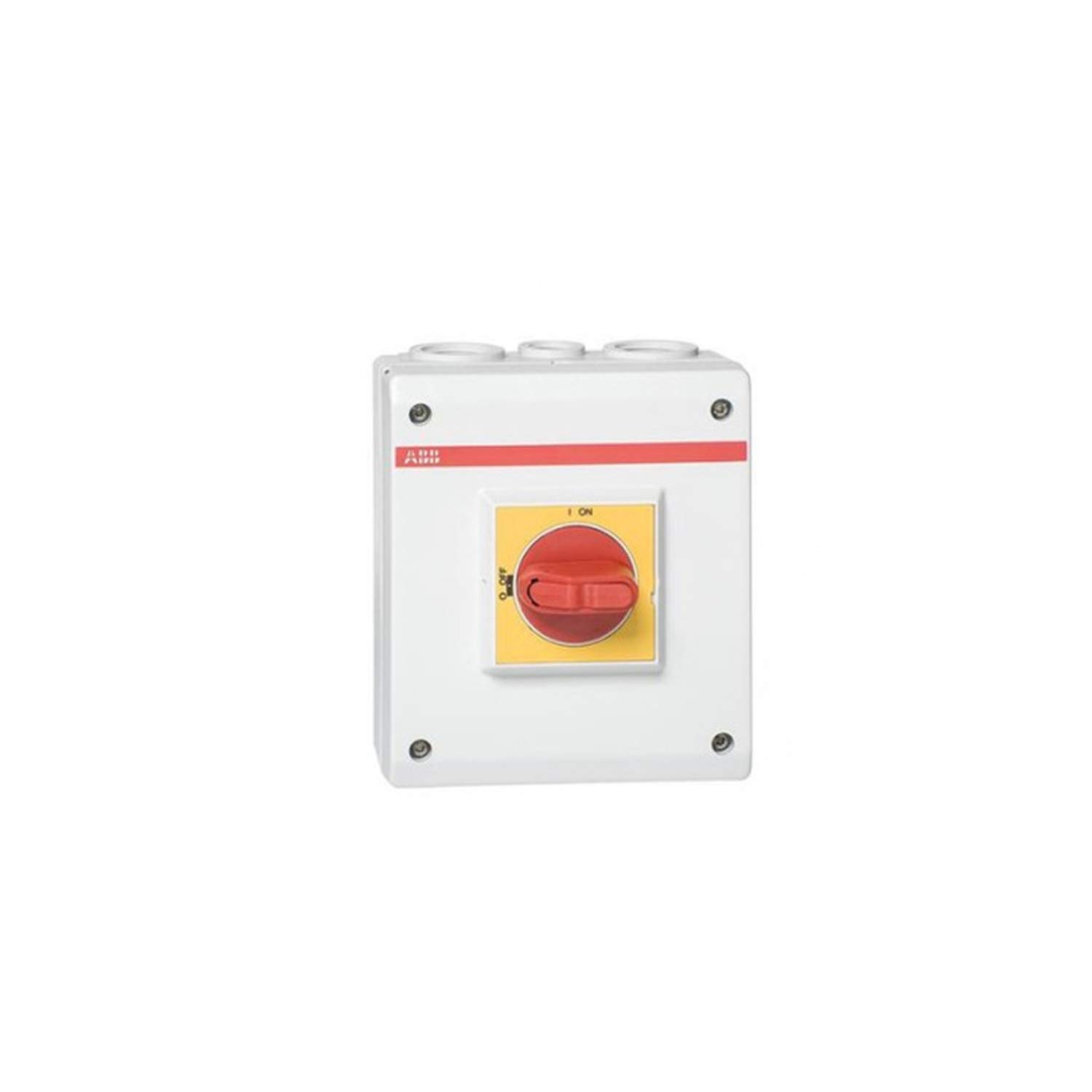 Abb-entrelec 1SCA022401R3430 Section Switch, White, Yellow and Red, Standard, Estándar