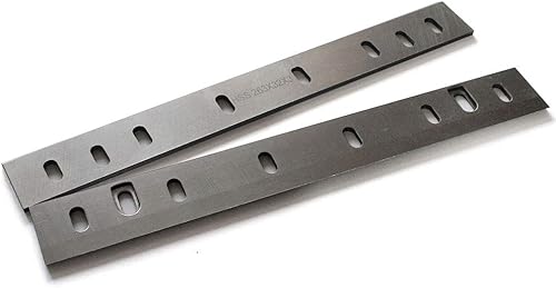 Miniatura 7 de OSCARBIDE Cuchillas cepilladoras HSS de 10 pulgadas para Ryobi AP10 Cuchillos de cepillado de repuesto AP-10 de un solo filo afilado de 10.3 x 1-38
