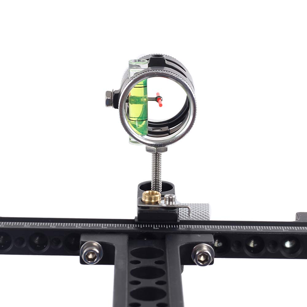 Arco Composto Vista Lega di Alluminio Bow Sight 4X Scope Accessori Caccia