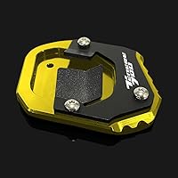 Vista 1 de SCUUBE Para Yamaha TENERE 700 Tenere700 XTZ 700 T700 2019 2020 2021 Soporte lateral de pie de motocicleta Placa de soporte de pie Almohadilla