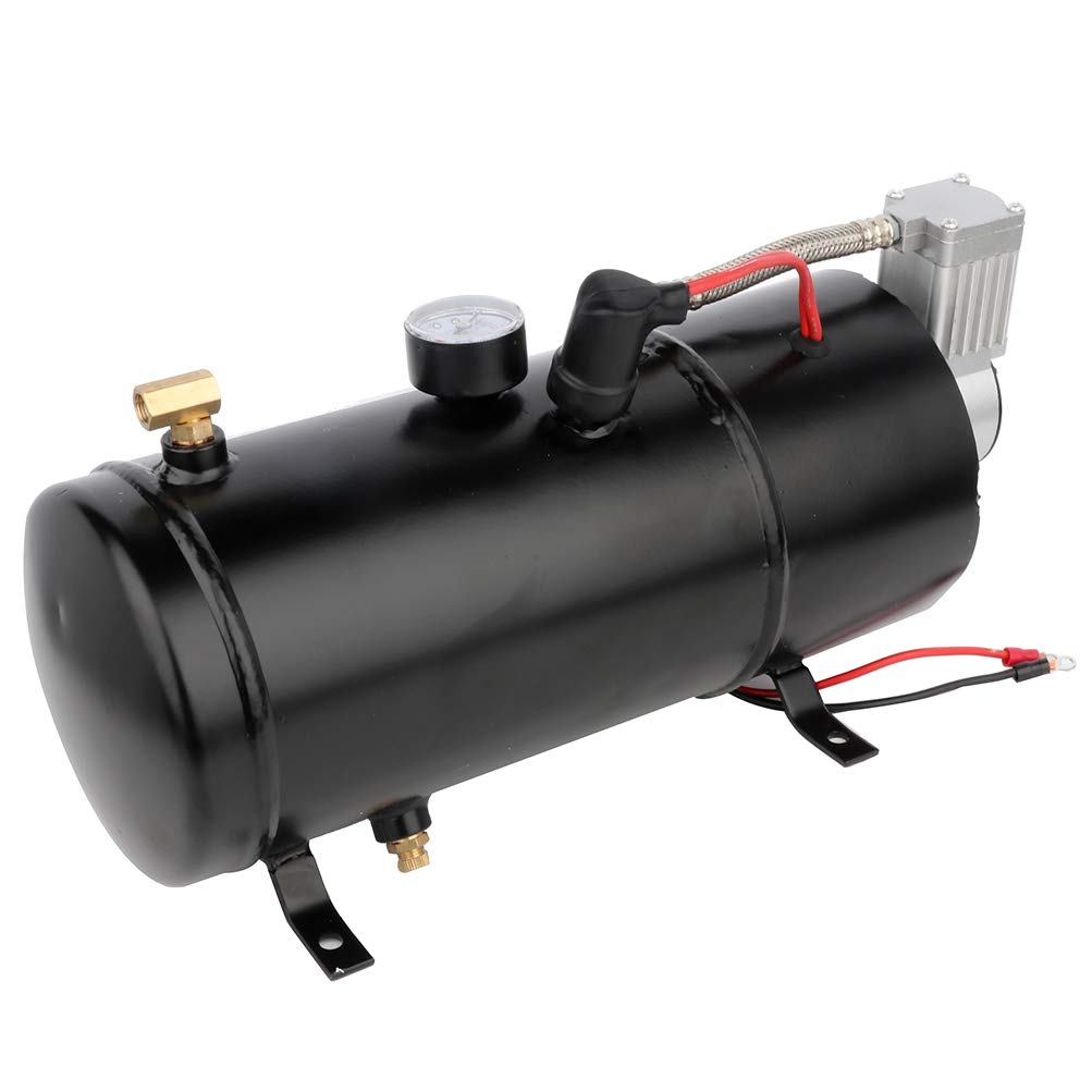 ANPART Horn Air Tank Air Horn Kit 3 Trumpets Air Horn 150DB Car Horn Tank Air Horn Train Horn Train/Truck Horn Full Systems