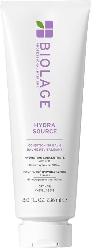 Hydra Source Conditioning Balm – For Dry Hair | With fermented aloe & hyaluronic acid, vegan, paraben-free, moisturizes, detangles, adds softness, for fine to medium hair