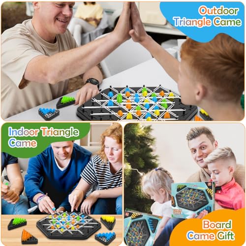 Chain Triangle Strategy Board Game miniatura 7