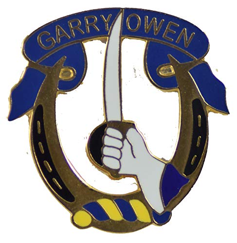7th CAV - GARRY OWEN LAPEL PIN OR HAT PIN - Size 1-1/4
