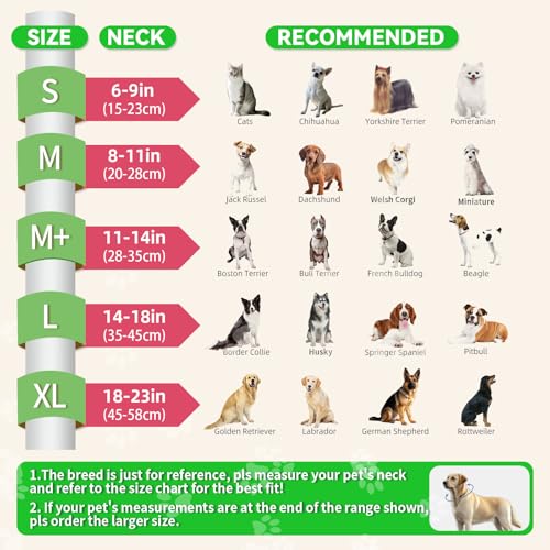 Image of Upgraded Inflatable Dog Cone Collar to Stop Licking, Soft Dog Donut Collar