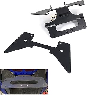 Mantt Tail Tidy Fit for SV650 SV650S SV650F 2003 2004 2005-2015, Fender Eliminator, with LED License Plate Light, Compatible with 10mm Aftermarket Turn Signals