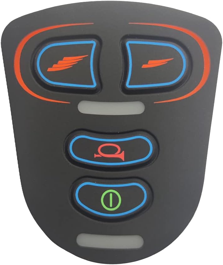 Replacement Wheelchair Control Keypad – 4-Button Universal Keypad for Jazzy Power Chairs Fits D51161.01 D51162.01 D51333.01