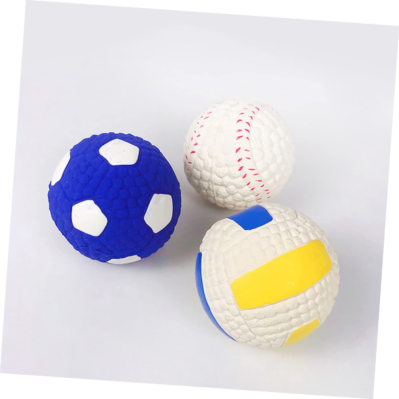 Hohopeti 3stücke Interaktiver Ball Spielzeug Für Hunde Mit Molar Design Zur Zähne Reinigung Und Haustier Training Haustierbedarf Für Mundpflege