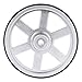 2PCS Metal Robot Wheel, Replacement, Neoprene Tire Tread, Great Traction for Industrial Robot Parts
