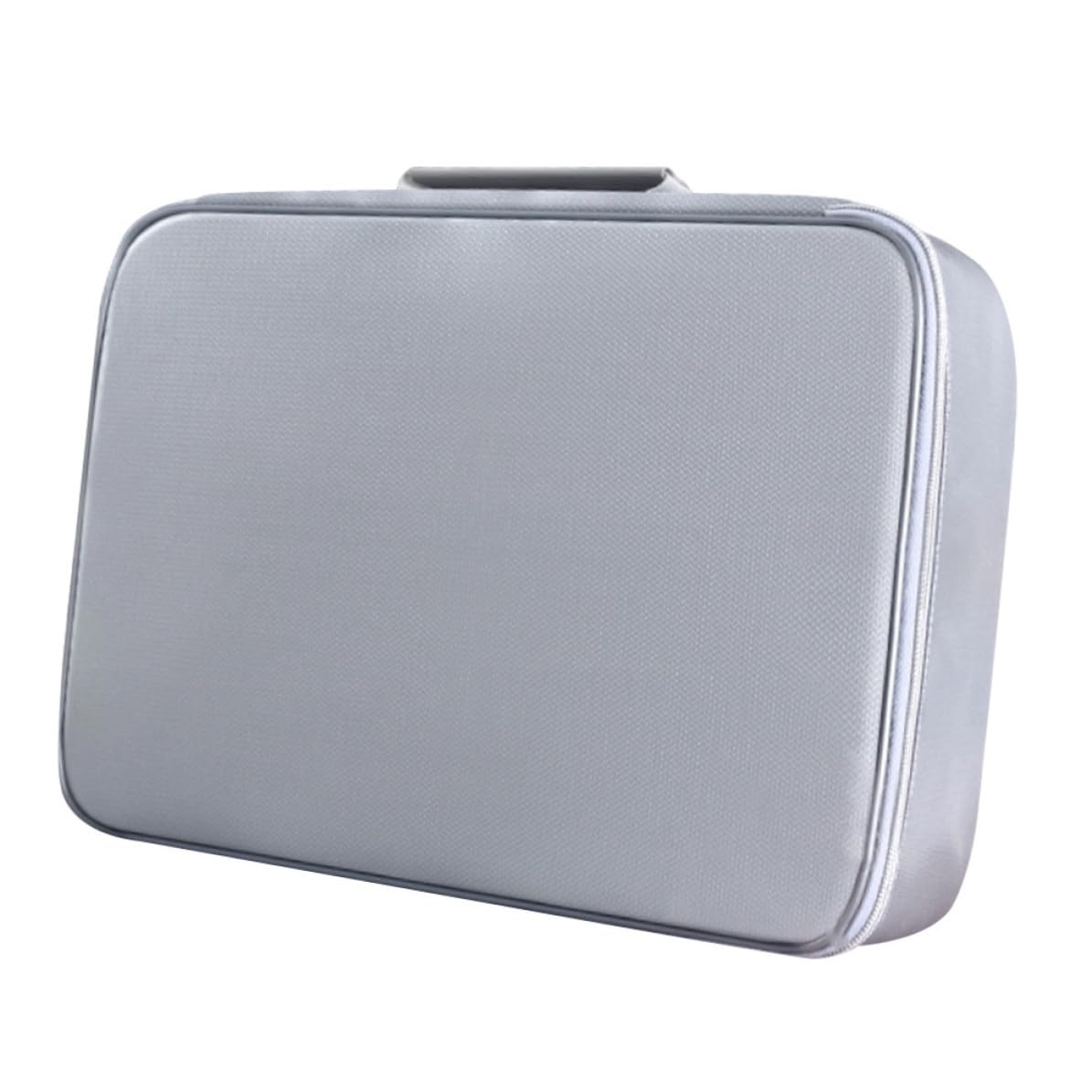 GALPADA Borsa Porta Documenti per Studenti e Viaggiatori D'affari Design Elegante Ignifuga in Silicone e Fibra di Vetro con Chiusura a Zip Liscia, Grande Capacità