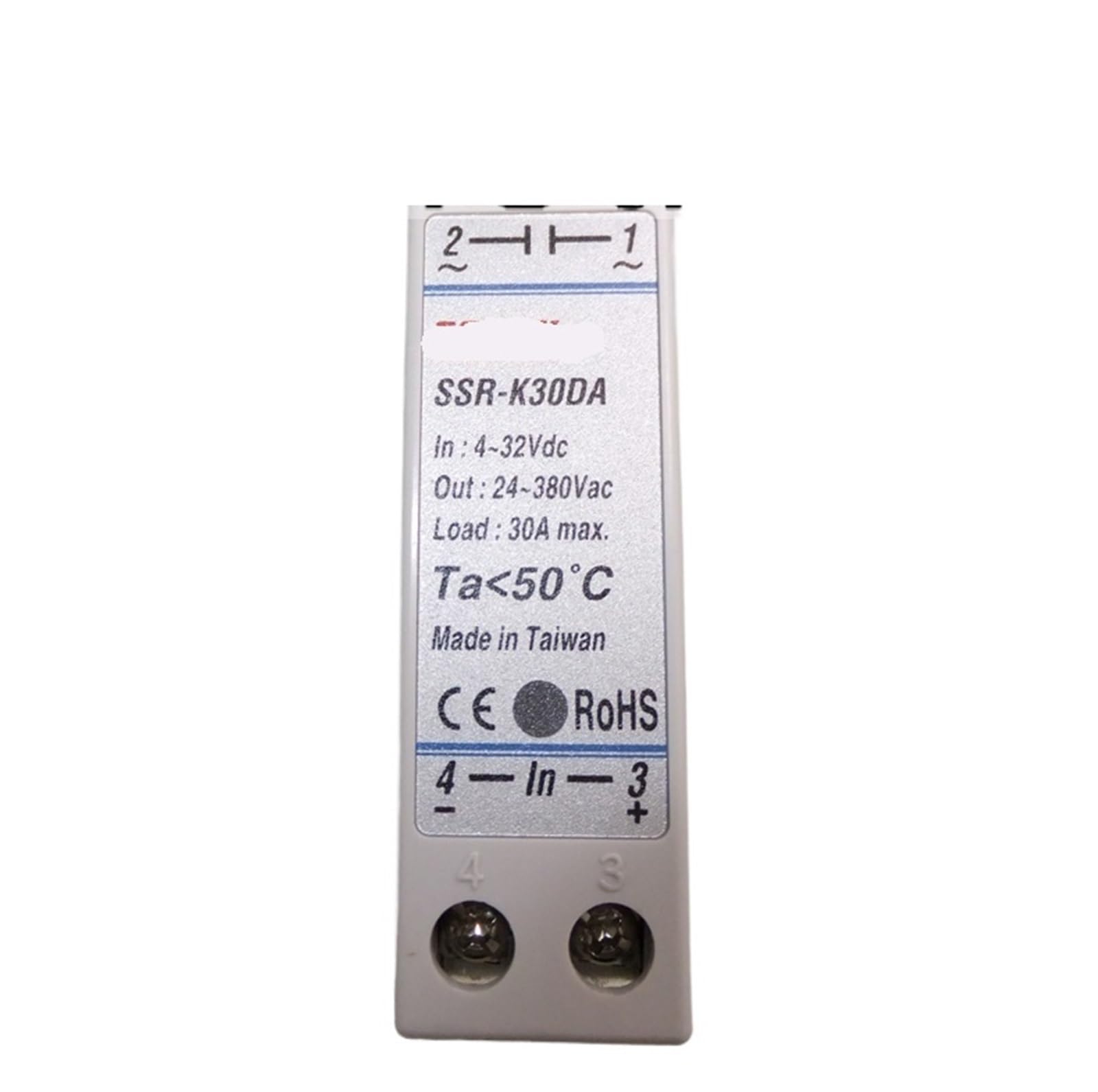 NWPNLXEA SSR-K30DA Single-Phase Guideway Solid State Relay Module