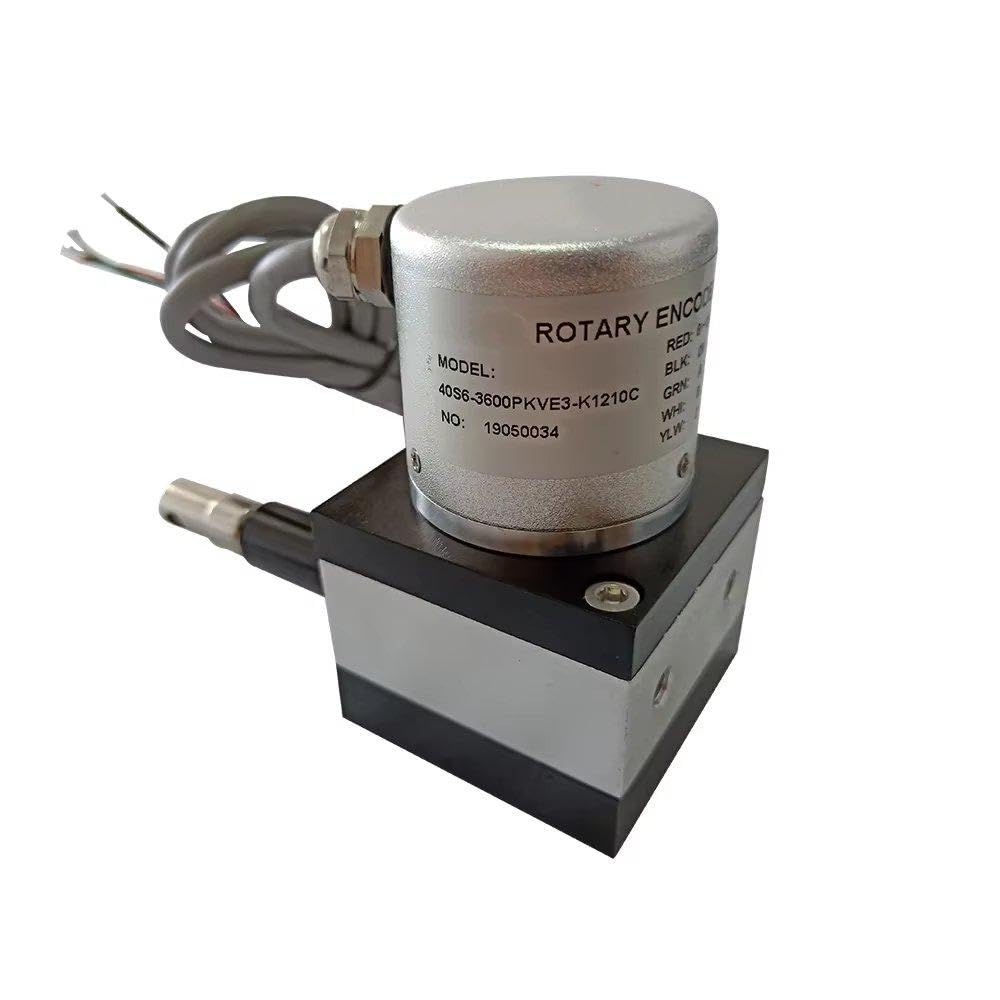 Encoder rotativo ottico incrementale a filo da 1000 mm ABZ Pulse 3600 Ppr componenti elettronici