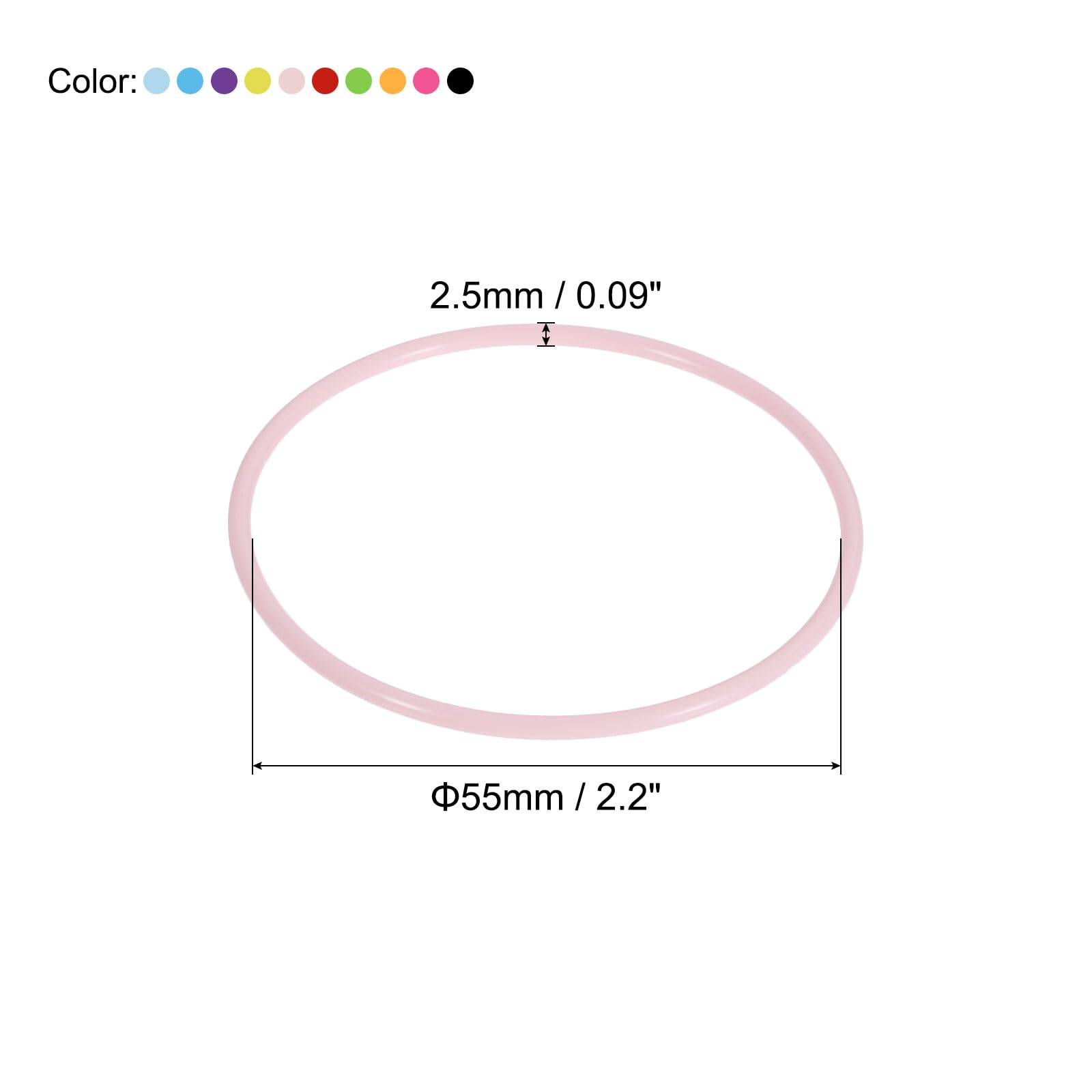PATIKIL Silicone Jelly Bracelets - Image 2