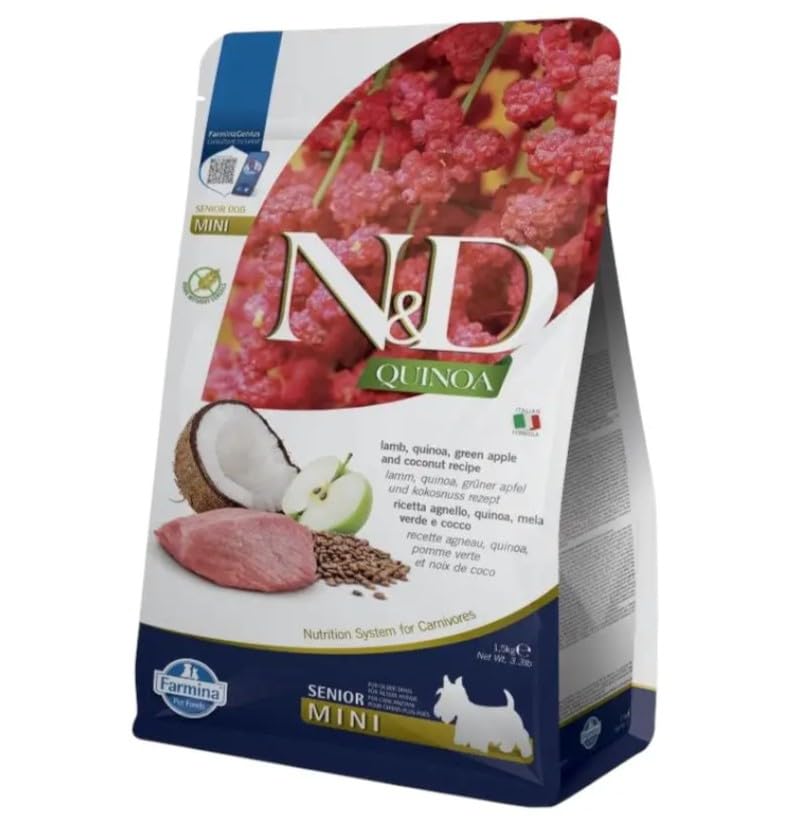 FARMINA ND Dog Quinoa Senior Cordero Mini 1,5KG