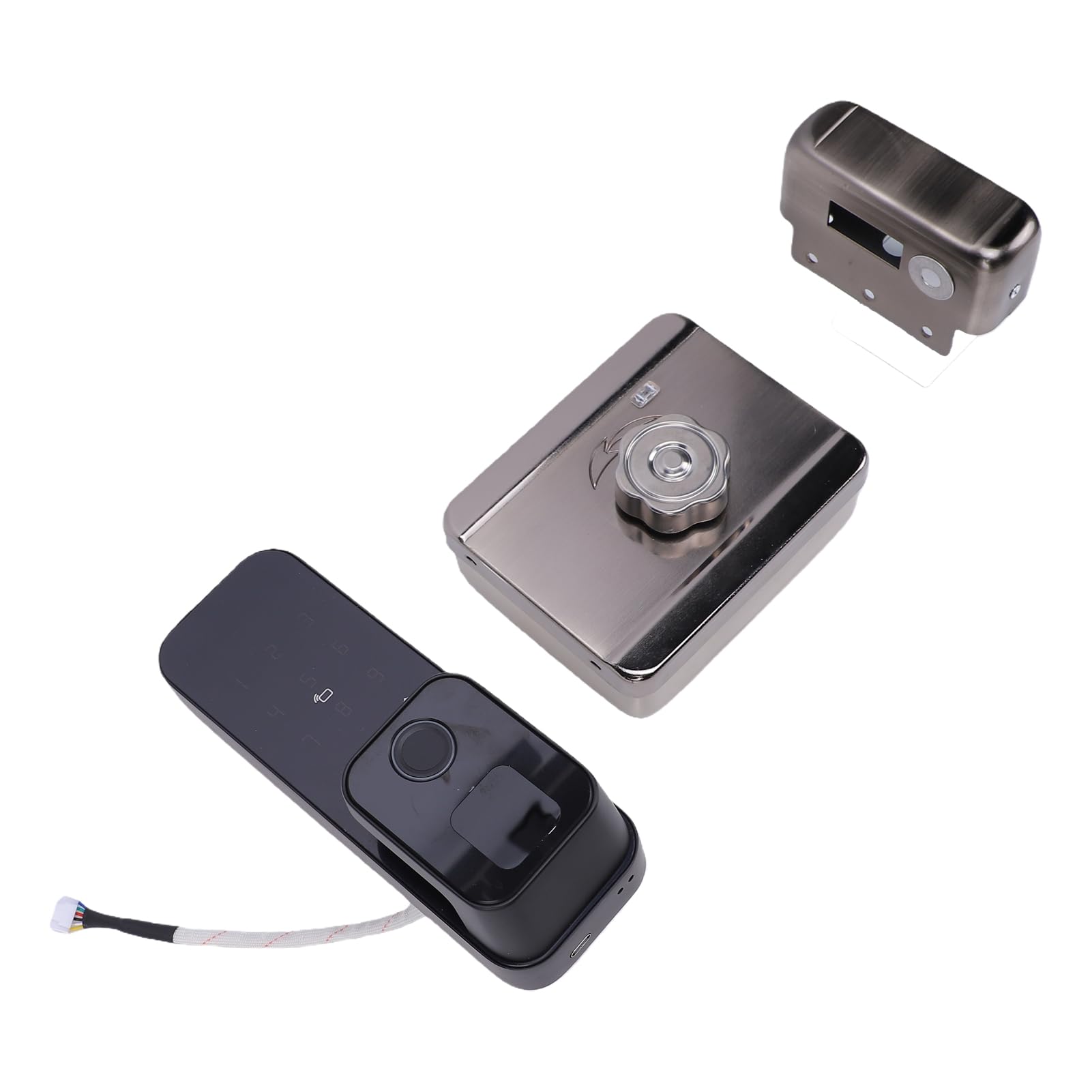 Dpofirs Smart WiFi Serratura con Impronta Digitale, 6 Metodi di Sblocco