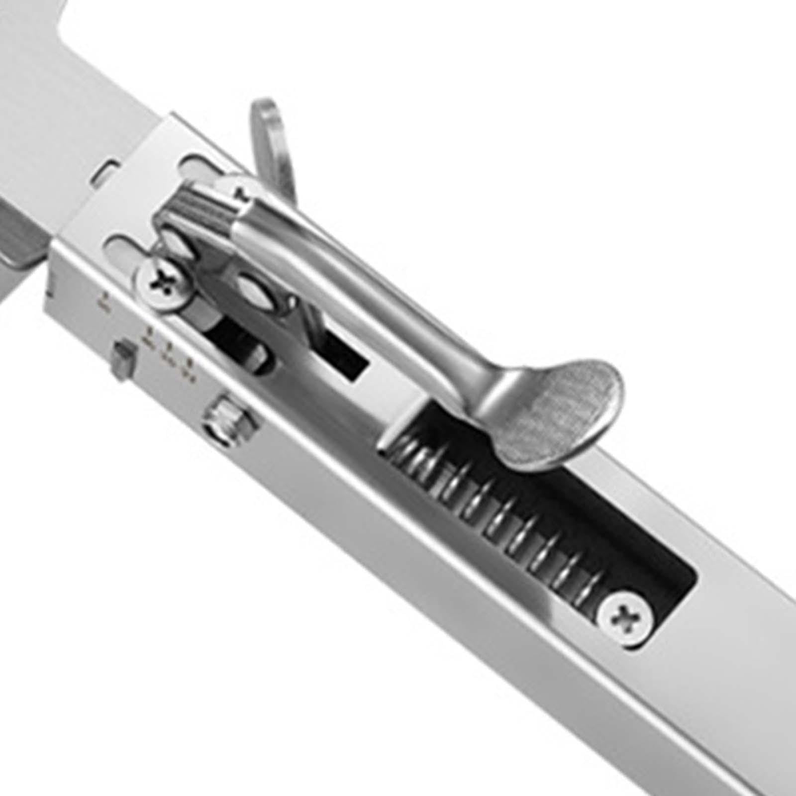 Generic 4 Piezas de Abrazadera de Fijación de Cajón Ajustable, Abrazadera de Instalación Frontal de Cajón, Clip de Fijación de Cajón de Acero Inoxidable para, Sin Pieza de Clip