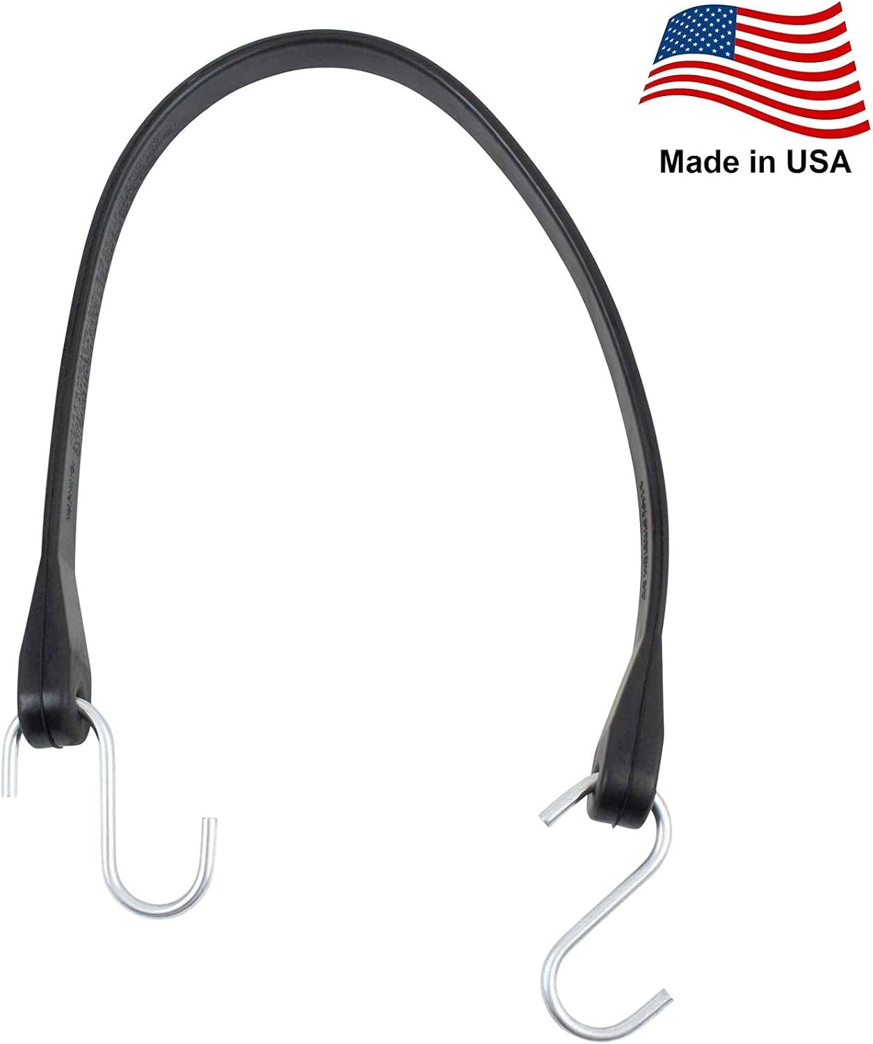 Mytee Products 15" EPDM Tarp Rubber Bungee Straps -50 Pack, Made in USA
