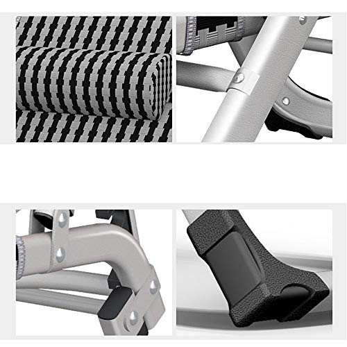 Fauteuil inclinable robuste contre le mal de dos : lit de plage confortable - 5
