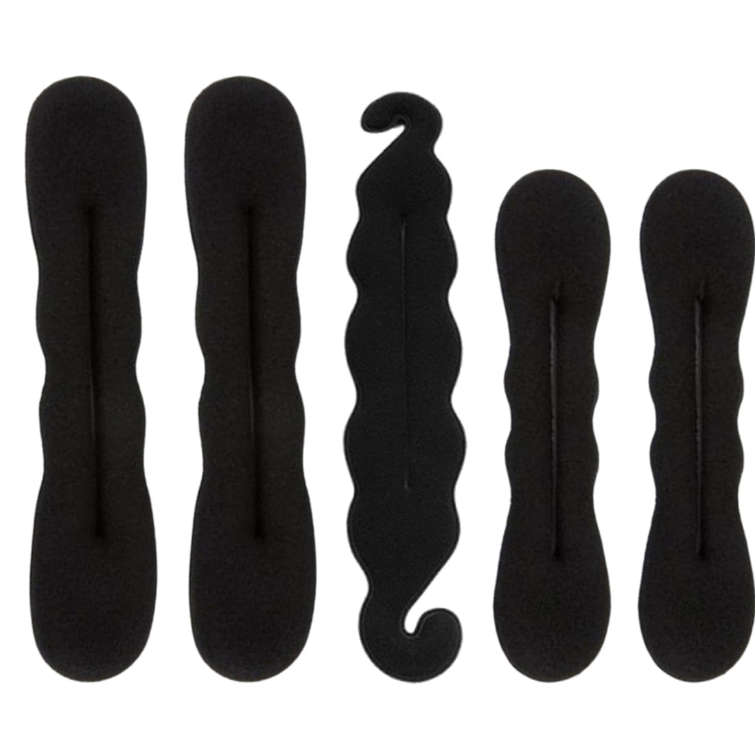 Máquina para Hacer Moños para El Pelo, 5 Piezas, Donas para Cabello, Herramienta de Moño para Mujeres y Niños