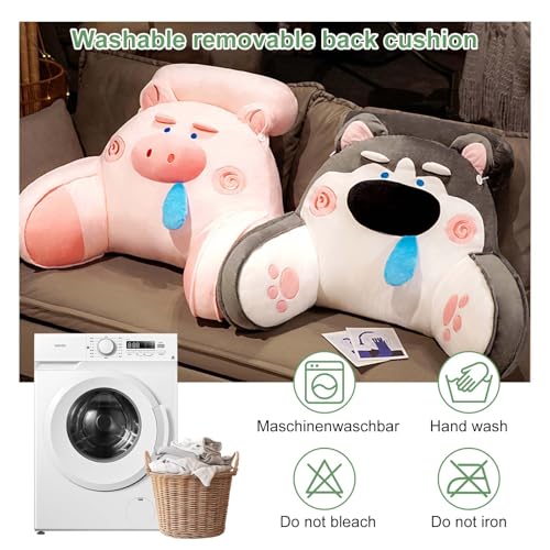 Soporte lumbar para sofá almohada de lectura para cama Husky 75 cm 5