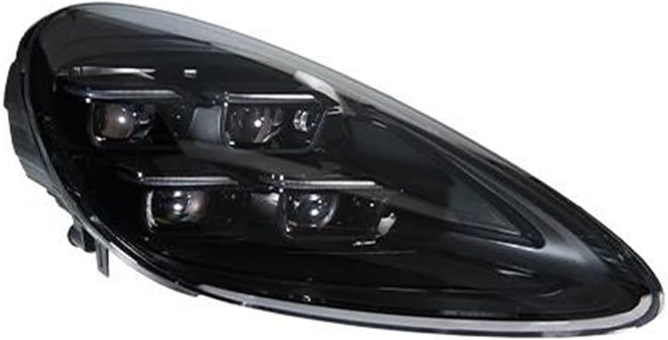 For Porsche For Cayenne Headlight Projector Lens 2011-2018 Front DRL Head Lamp Automotive Accessories Car Headlight(Right hand drive,For 2011-2014)