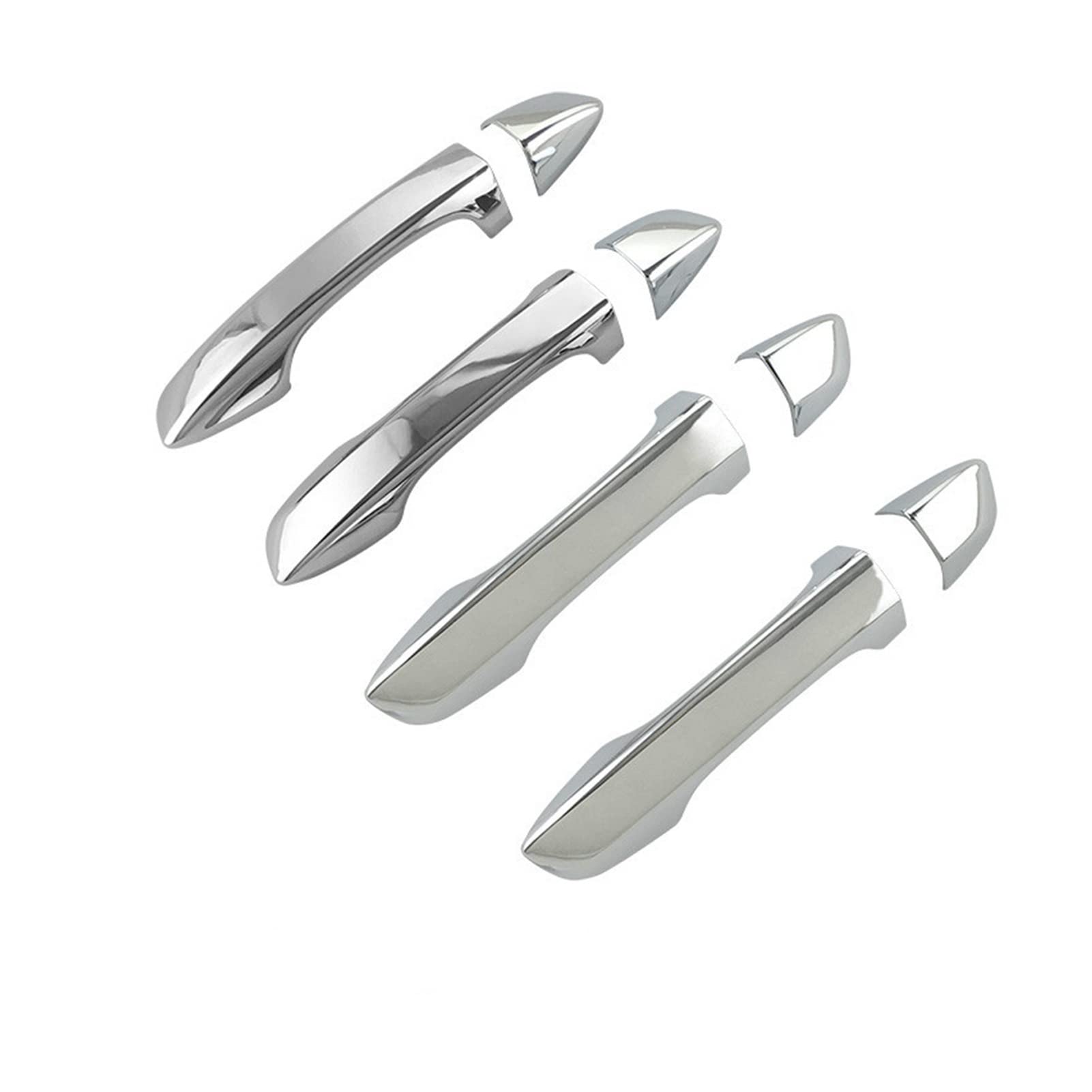 Couverture poignée pour VW Tiguan MK2 sans trou bouton chrome