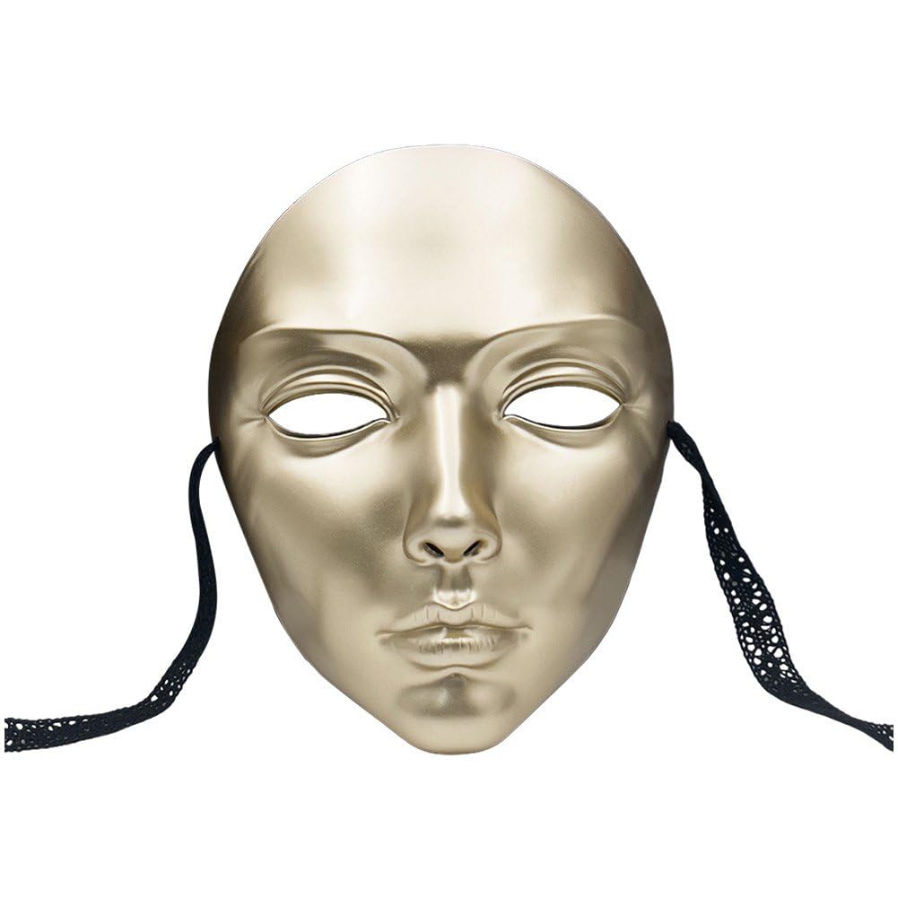 Uzztfa Halloween Fancy Dress Masks for Adults, Full Face Mask Party Mask Cosplay Mask Masquerade Mask Festival Party Dress Up Accessories