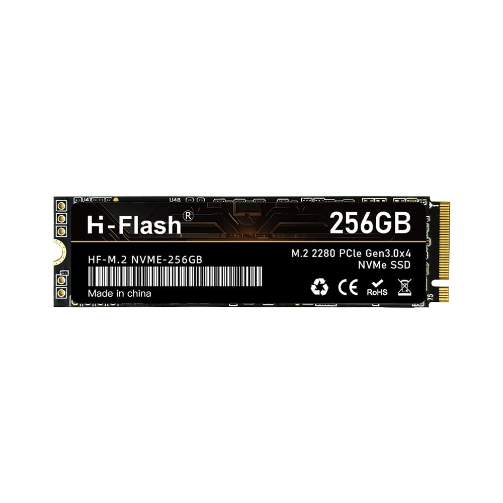 Amazon | H-Flash PCle 3.0x4 NVMe M.2 2280 SSD、256GB