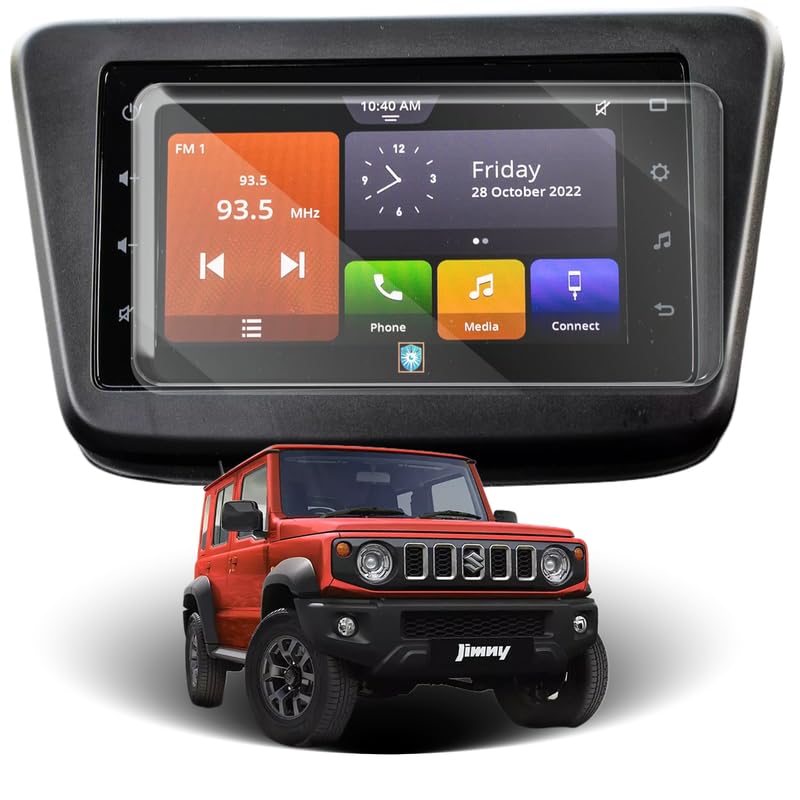 Image of Maruti Suzuki Jimny (7 Inch) Touchscreen Protector Guard - (Not a Tempered Glass)