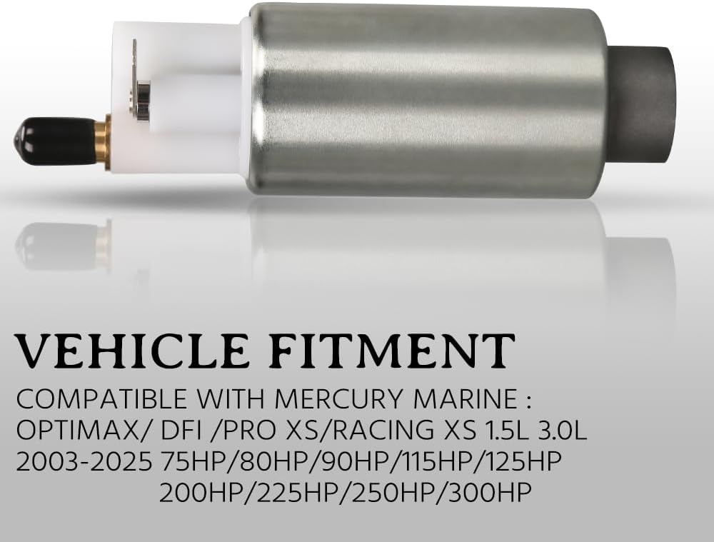 Dual Fuel Pump Fit for Mercury Marine Outboard High Pressure and Lift Fuel Pump Optimax/DFI/Pro XS/Racing XS1.5L3.0L-75HP/80HP/90HP/115HP/125HP/200HP/225HP/250HP/300HP(2003-2025) # 888733T02,888725T02