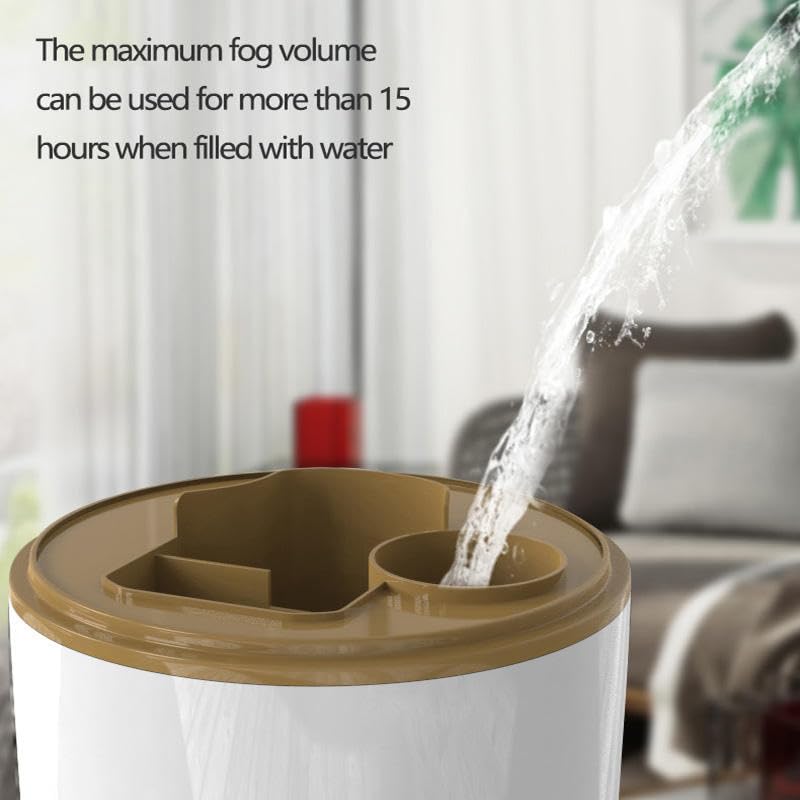Image of Smart Ultrasonic 5L Humidifiers for Bedroom, 25 dB Quiet Supersized Cool Mist Air Humidifiers for Large Room, Baby Nursery, Plant, Indoor, Night Light, Easy to Clean, Precise Humidity Control