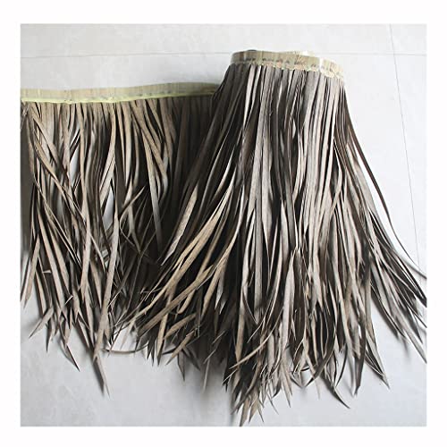 Rollo de paja mexicana Tiki Hut Grass Rodapié para techo de paja, paja de paja, decoración de techo, valla de fiesta, 0,5 x 1 m