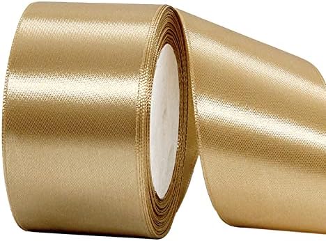 22m Olive Green Ribbon Halloween Olive Green Satin Ribbon 10mm, Olive Green Hair Ribbon Cake Bows Fabric Polyester Satin Ribbon for Gift Wrapping Hair Bows Cake St Patrick Day Decoration Balloons