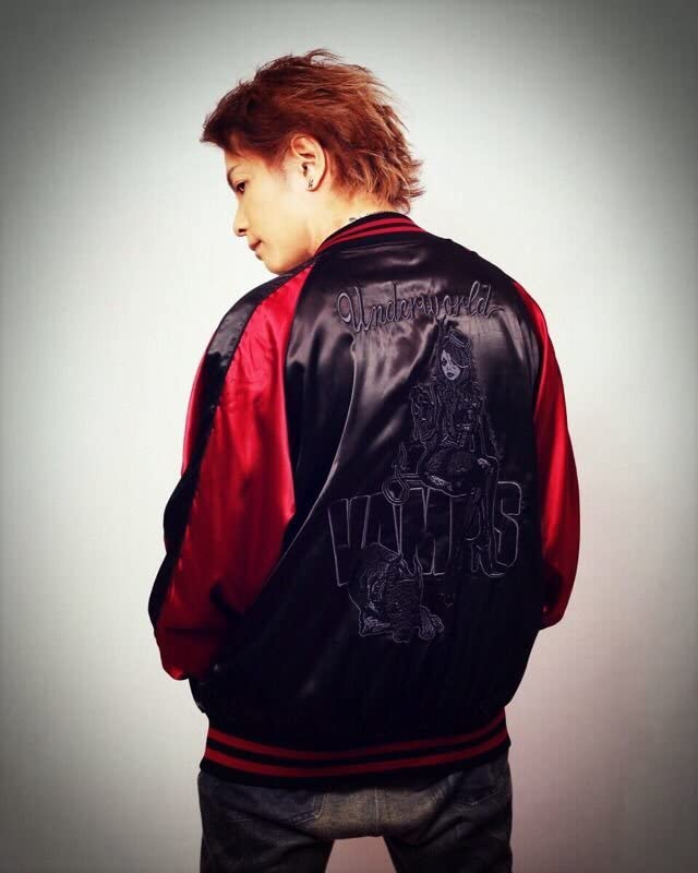 Amazon.co.jp: VAMPS スカジャン ワンサイズ UNDERWORLD ロッキン