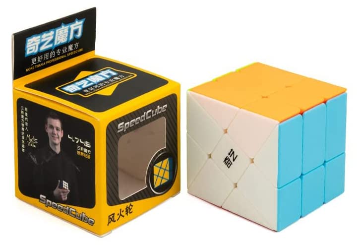 Image of Hawkister QiYi Windmill 2x3 Stickereless Cube High Speed Cube Puzzle